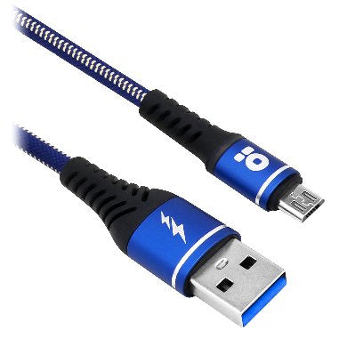 Cable USB V2.0 Tipo Micro B - 1.0 M, Denim, Azul (6000717), Brobotix Cable USB V2.0 Tipo Micro B - 1.0 M, Denim, Azul (6000717), Brobotix